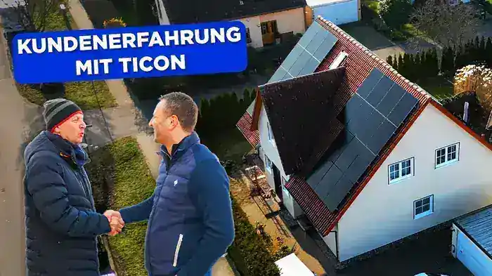 Vorschaubild: Kunden-Erfahrungsbericht von Thomas über seine Photovoltaikanlage von Ticon Energy