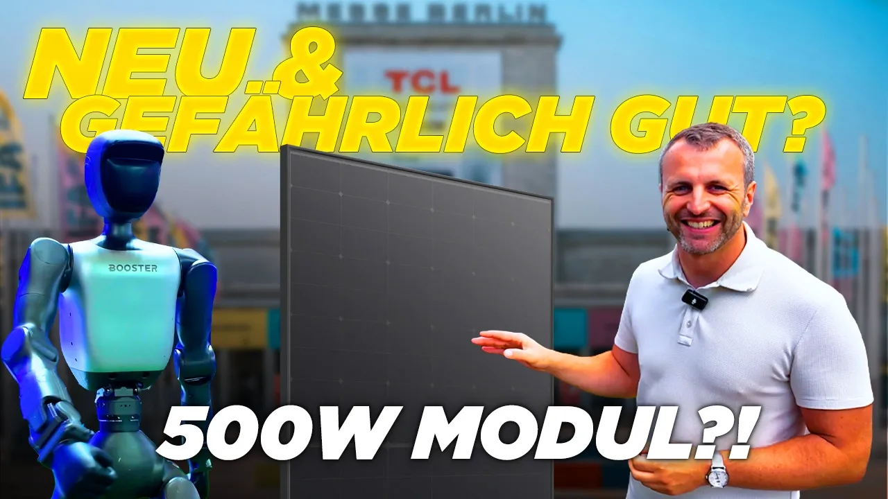 IFA-Highlights: 500W Solarmodule & Roboter